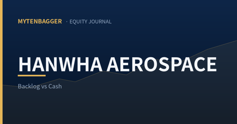 Hanwha Aerospace Stock Fell 42% — Why I’m Watching, Not Buying
