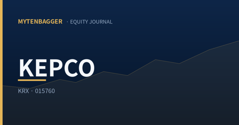 KEPCO Stock at 2.5x Earnings: The Market Prices Only Tariffs