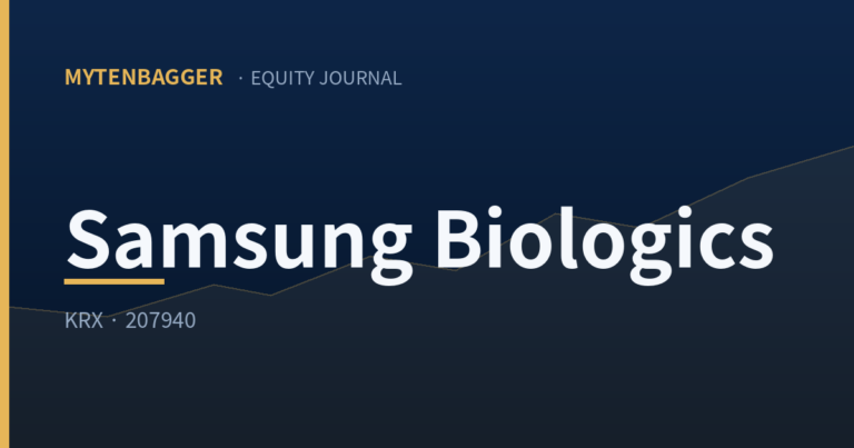 Samsung Biologics Stock: Why I Watch Valuation, Not Tariffs