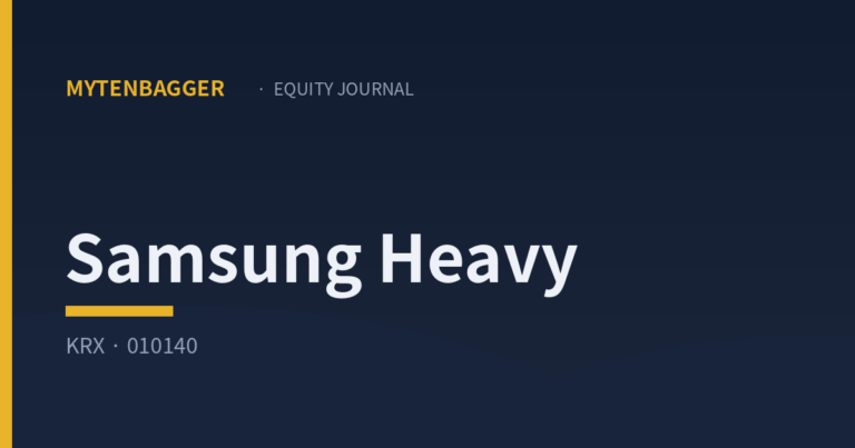 Samsung Heavy Industries Stock: $10B in Orders, Zero Dividend