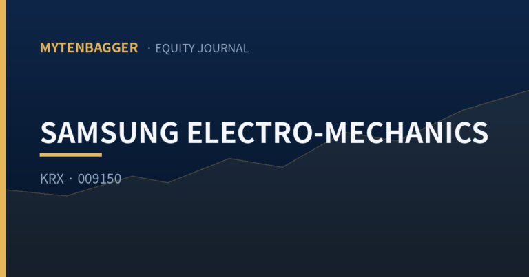 Samsung Electro-Mechanics Stock: The Trigger Sits in Kyoto
