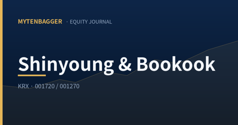 Korean Value-Up Stocks: Shinyoung and Bookook Brokerages