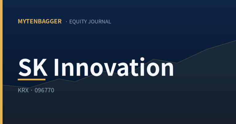 SK Innovation Stock Rose 37% in a Month — Why I Didn’t Chase It