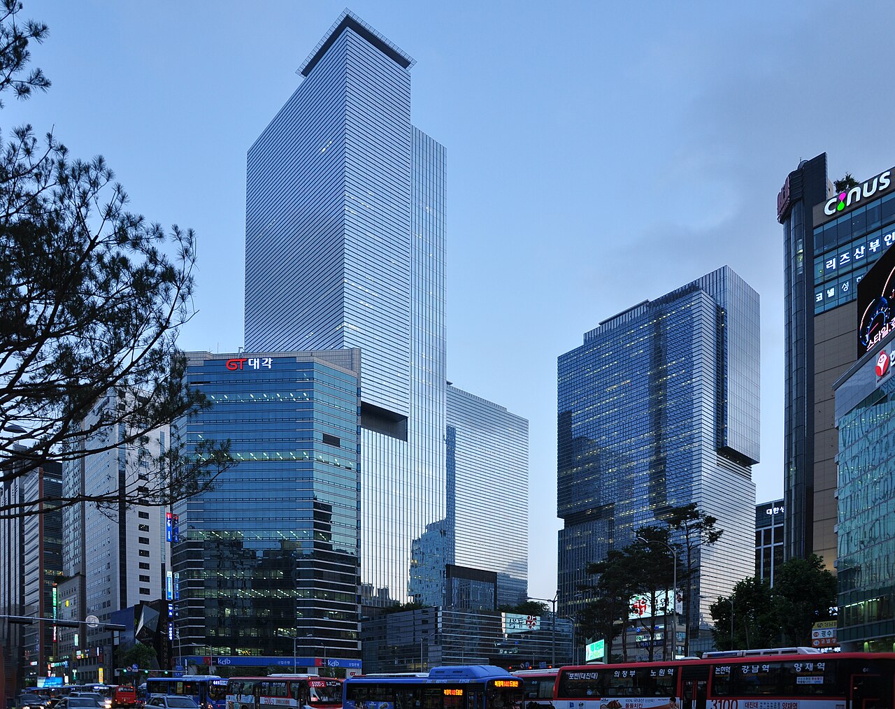 Samsung Town complex in Seocho, Seoul