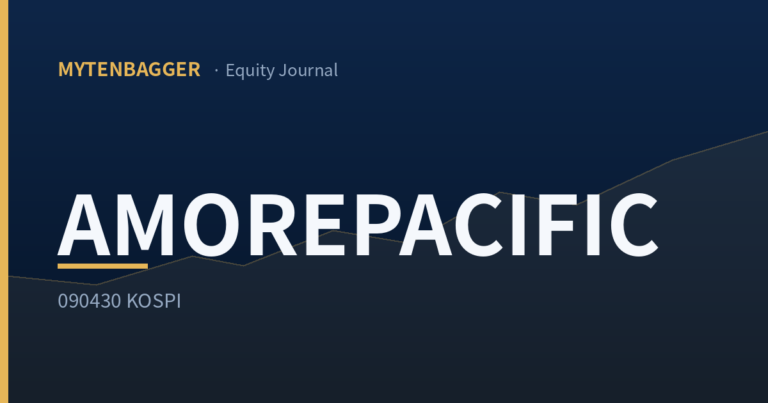 Amorepacific Stock and the Peer Group With a 23-Point ROE Gap