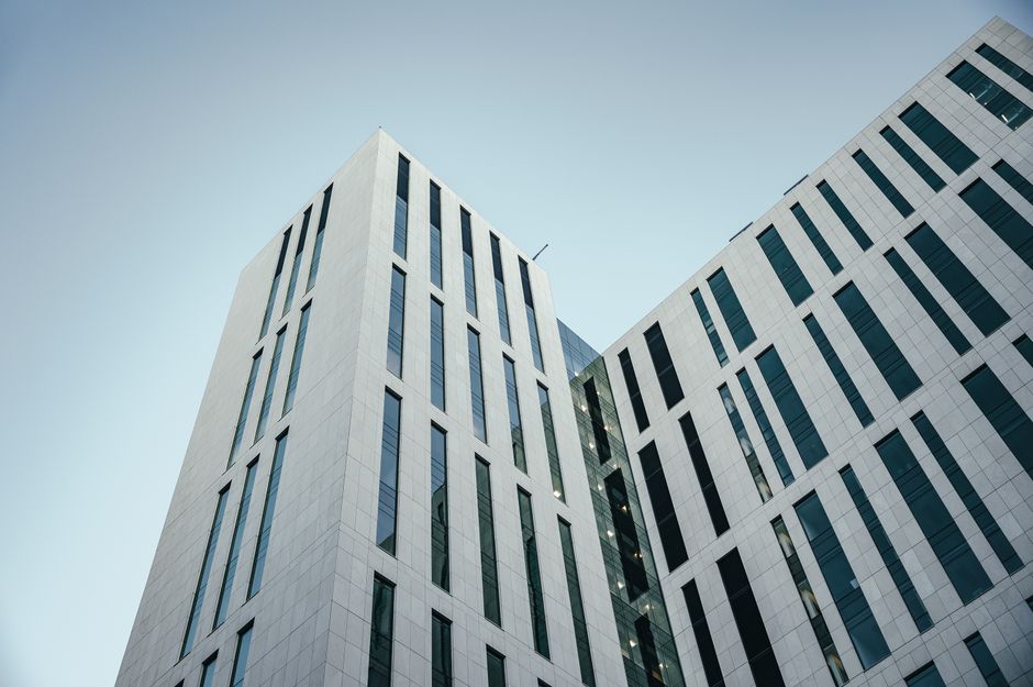 Generic city office tower used to illustrate the shareholder return section