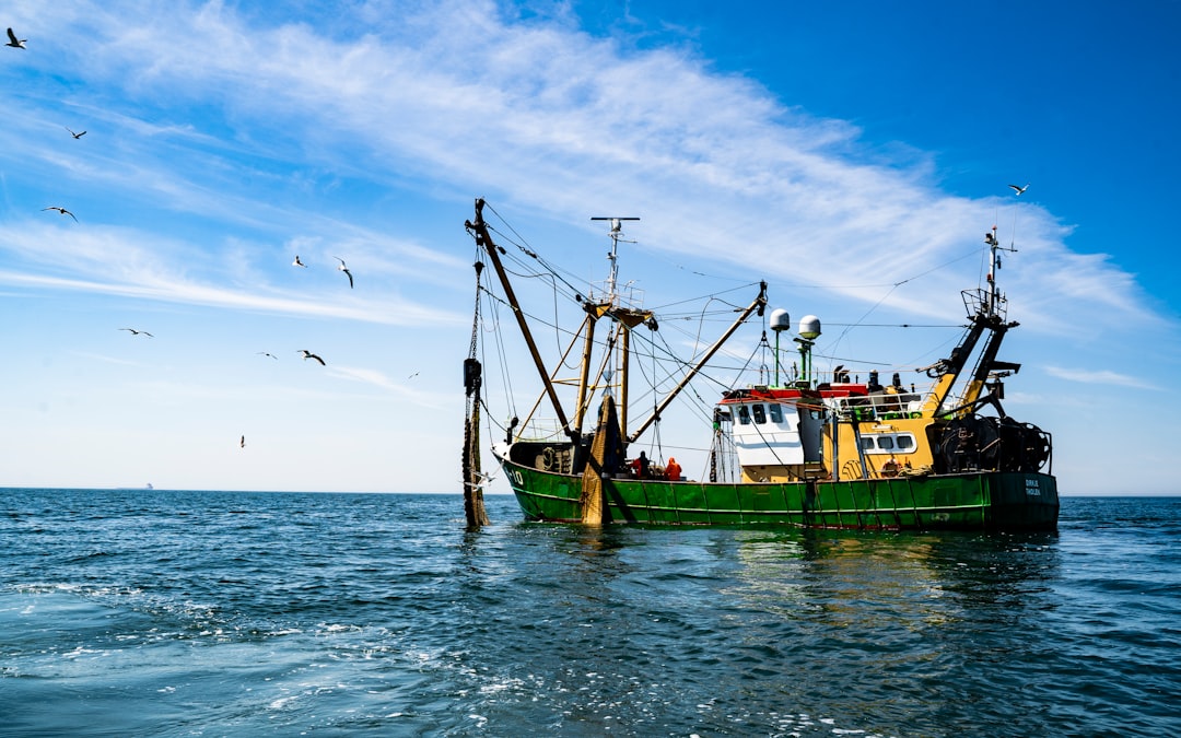 Dongwon Industries stock analysis illustrated by a working deep-sea fishing vessel at sea