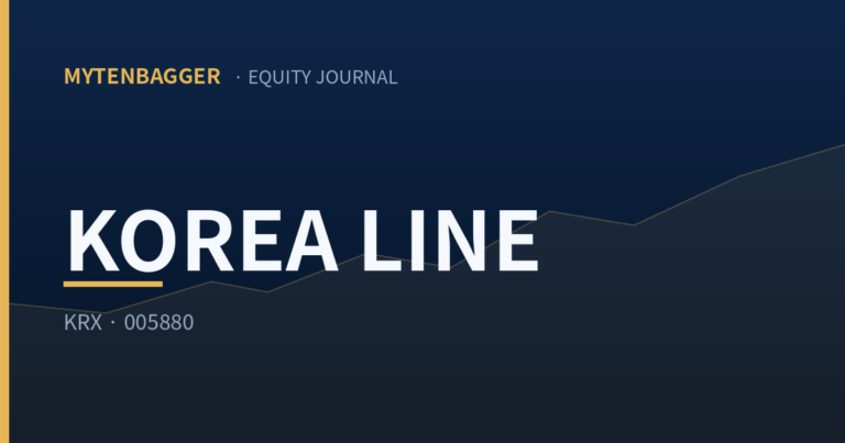 Korea Line Stock Posted Its Smallest Quarter And Its Best Margin