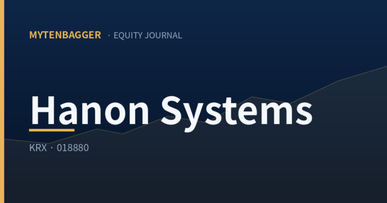Hanon Systems Stock Traded Per-Share Profit for Less Debt