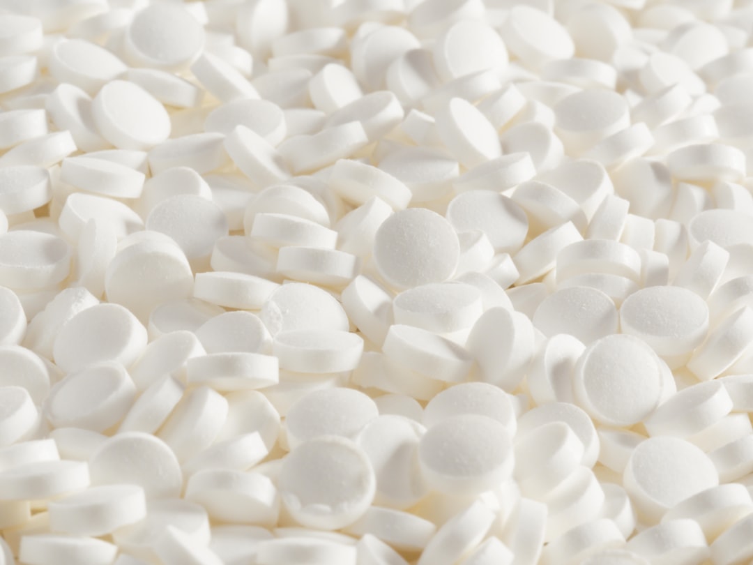 Hanwha Solutions stock analysis illustration of polymer resin pellets