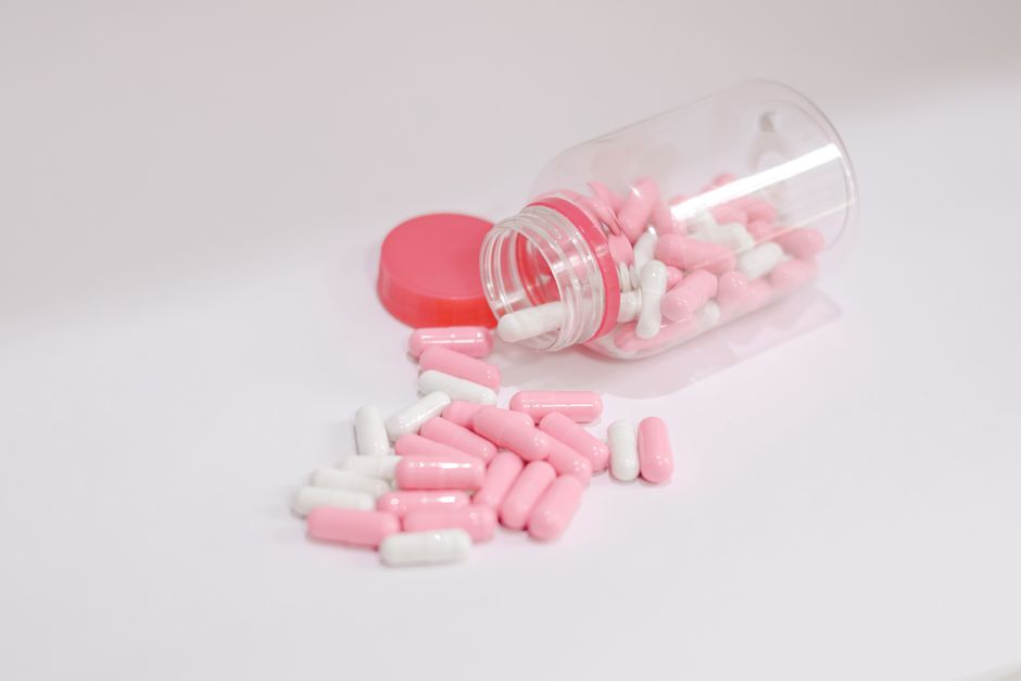Generic pharmaceutical capsules stock photo used in the HK inno.N stock piece