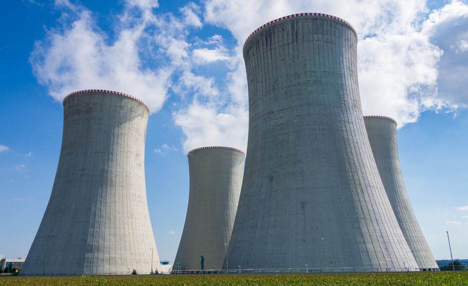 KEPCO Engineering stock analysis opening image of a nuclear power station
