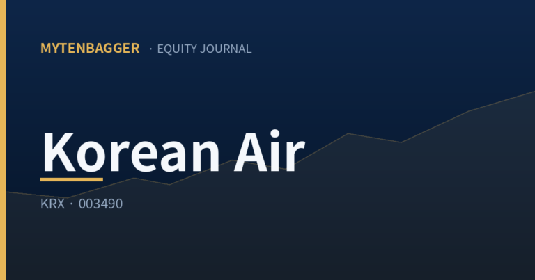 Korean Air Stock: The Merger Math Behind a 25,690 Won Line