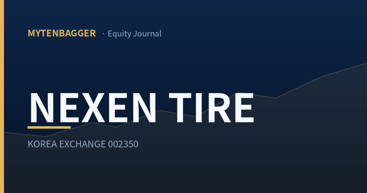Nexen Tire stock analysis cover