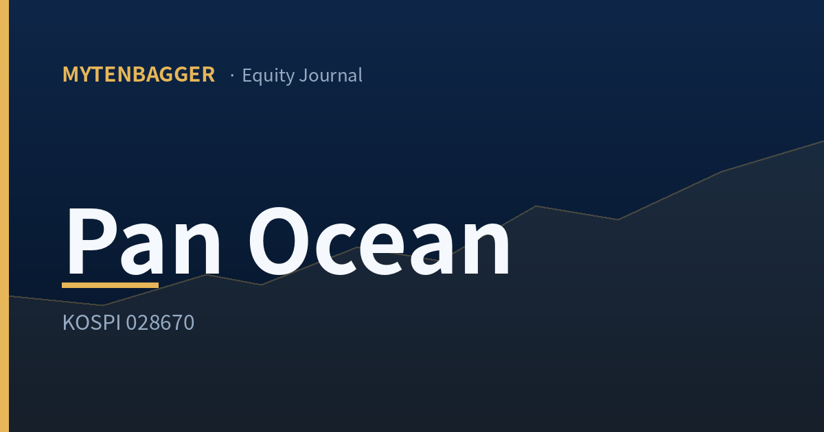 Pan Ocean stock analysis cover image