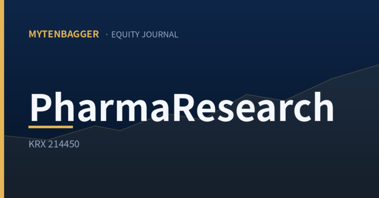 PharmaResearch stock featured image