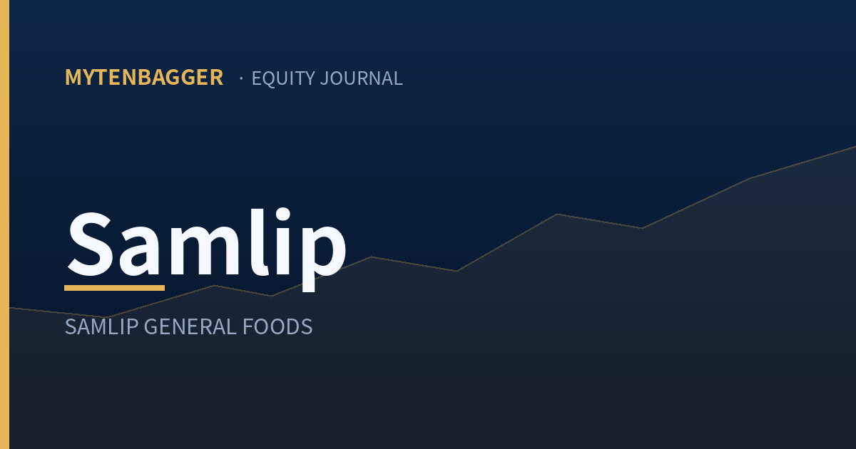 Samlip stock analysis cover image