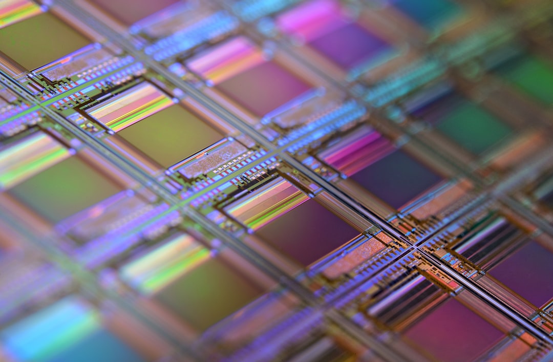 Semiconductor wafer — advanced memory chips such as HBM begin here as dies (stock image)