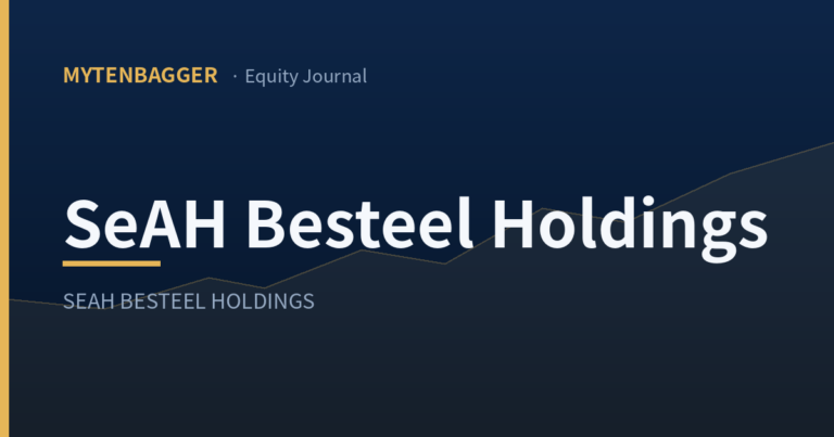 SeAH Besteel Holdings stock analysis cover image
