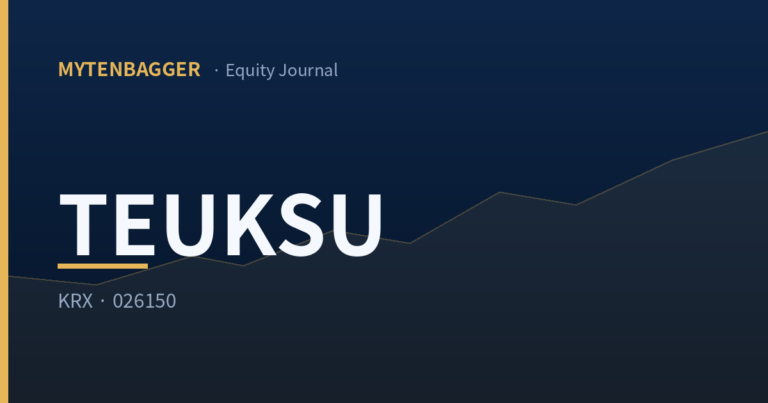 Teuksu Construction Stock Is Priced Below 3 Years of Capex