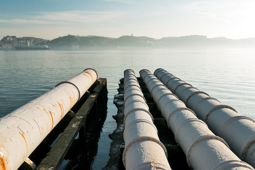 BHI stock revenue comes from power and desalination plant equipment served by seawater intake lines like these