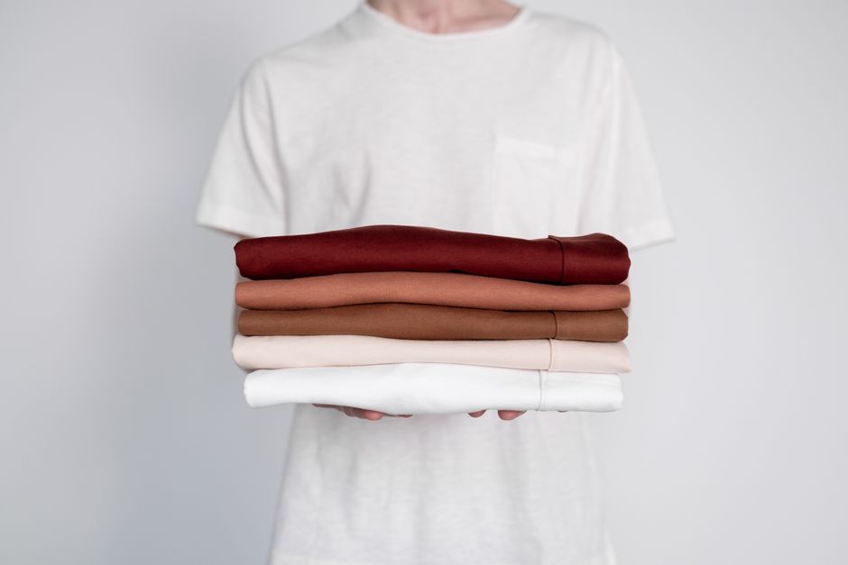 Folded cotton garments, the product line most people link to BYC stock