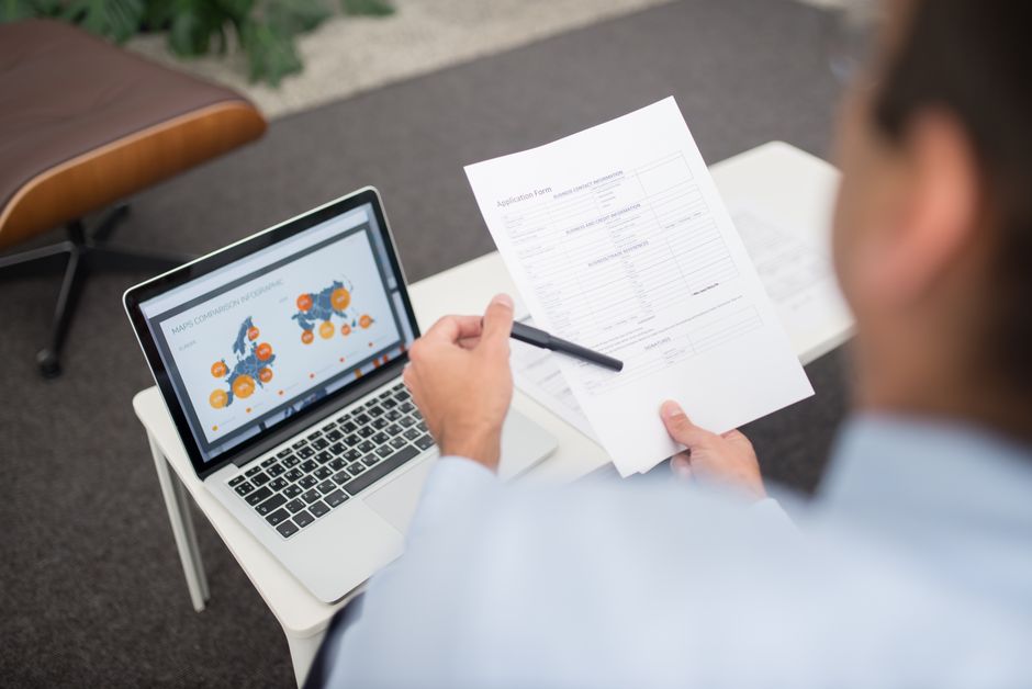 CJ Freshway stock and the paperwork a trade buyer completes to open a wholesale account