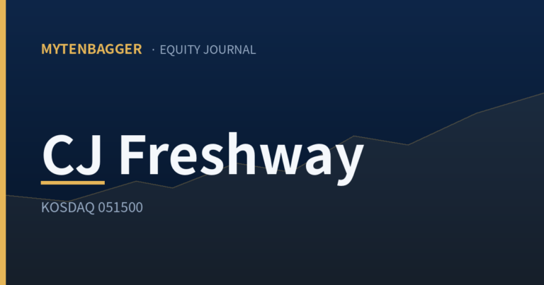 CJ Freshway stock analysis cover image