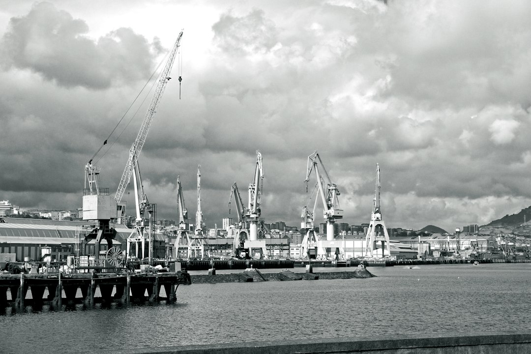 Wide industrial view accompanying a reading of Daol Investment Securities