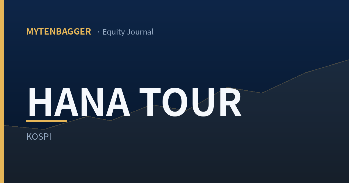 Why Hana Tour Stock Sees Cash Leave in Its Second Quarter