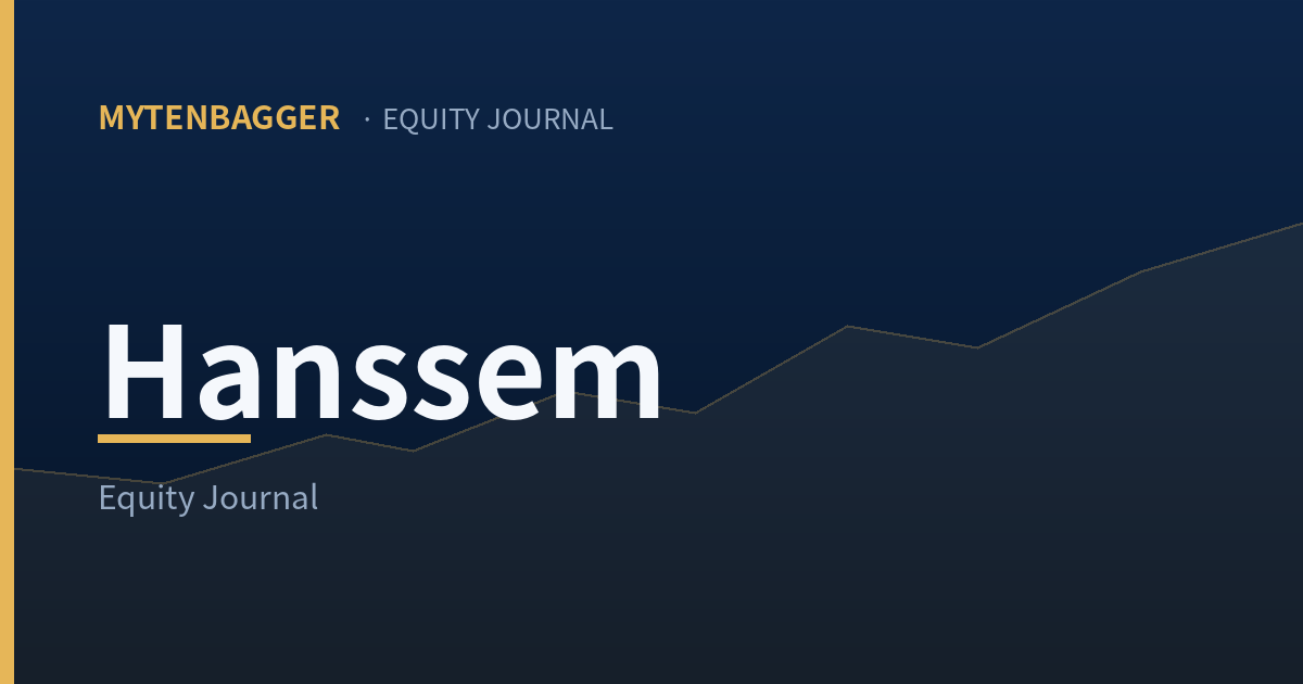 Hanssem stock: gross margin against three global furniture retailers, equity journal cover image
