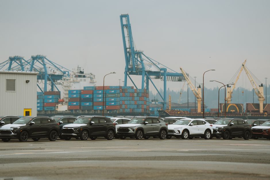 Vehicle export terminal rows relevant to Hyundai Corporation stock volumes