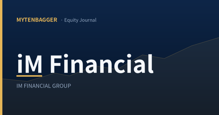 What I Added Up First at iM Financial Stock Was Interest
