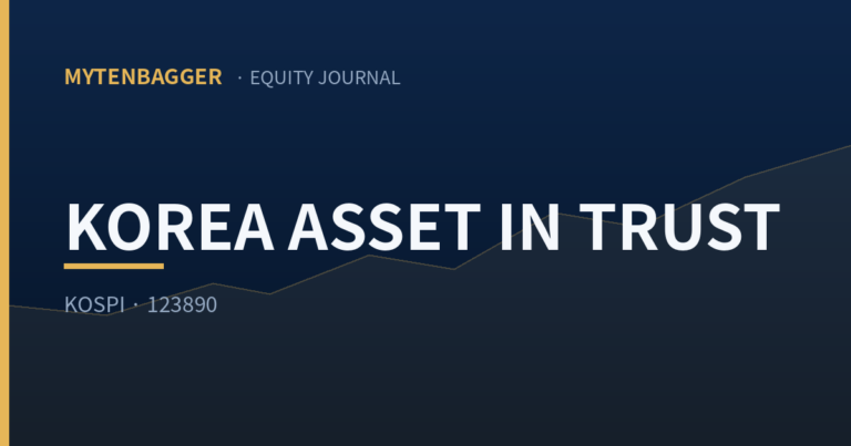 Korea Asset In Trust stock coverage cover image
