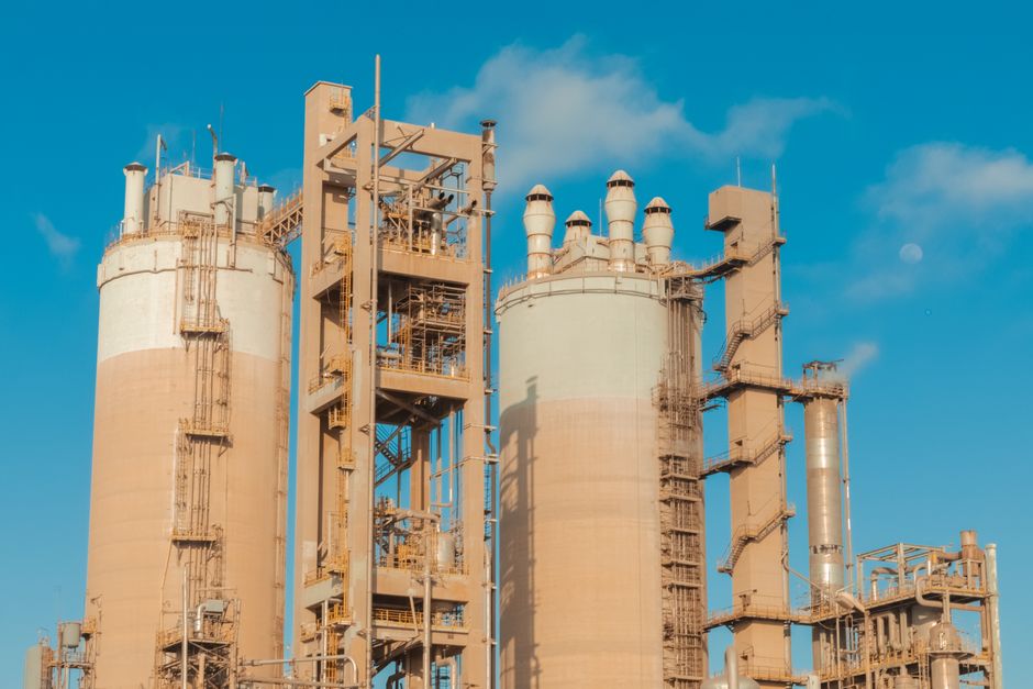 A general chemical materials plant standing in for the silicones production business