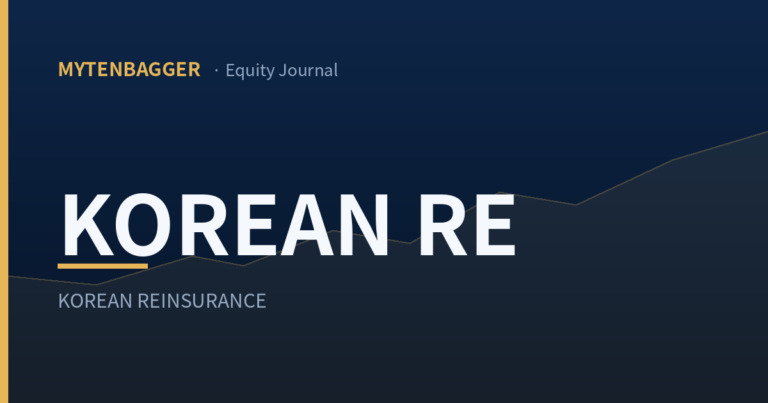 Korean Re Stock Rests on a Half Year: Three Return Figures