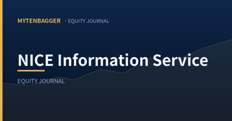 NICE Information Service equity journal cover