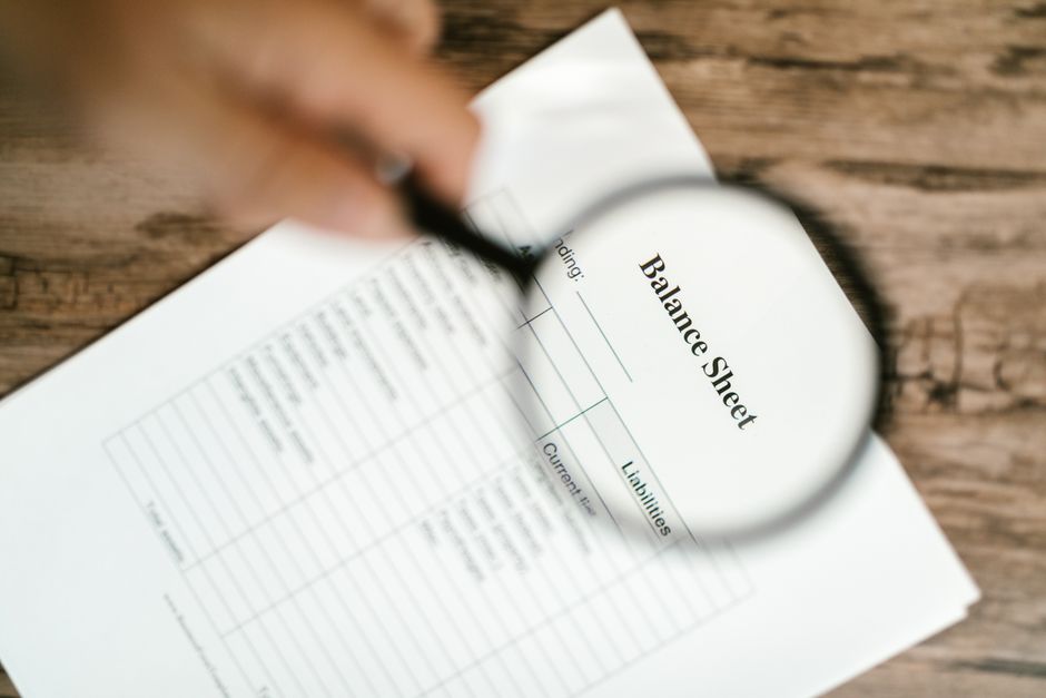 Balance sheet printout used to read Samyang Holdings stock