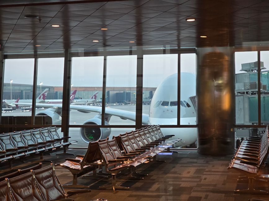 An empty boarding gate, matching the fifteen sessions in which Trinity Air stock recorded no trades at all