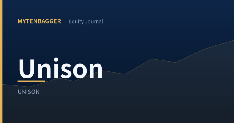 Unison equity journal cover image