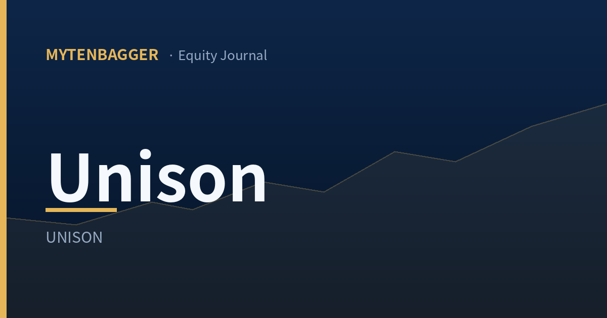 Unison equity journal cover image