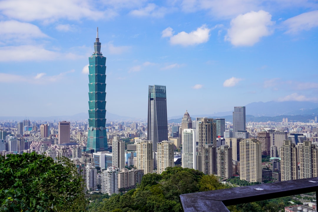 Taipei skyline near Yuanta Securities Korea parent company market