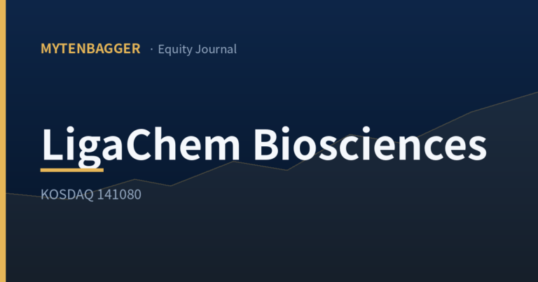 LigaChem Biosciences equity journal